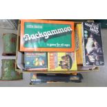 A Binatone TV game and other games and board games **PLEASE NOTE THIS LOT IS NOT ELIGIBLE FOR