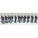 Twenty 1986 Britains Toys marching Marine figures