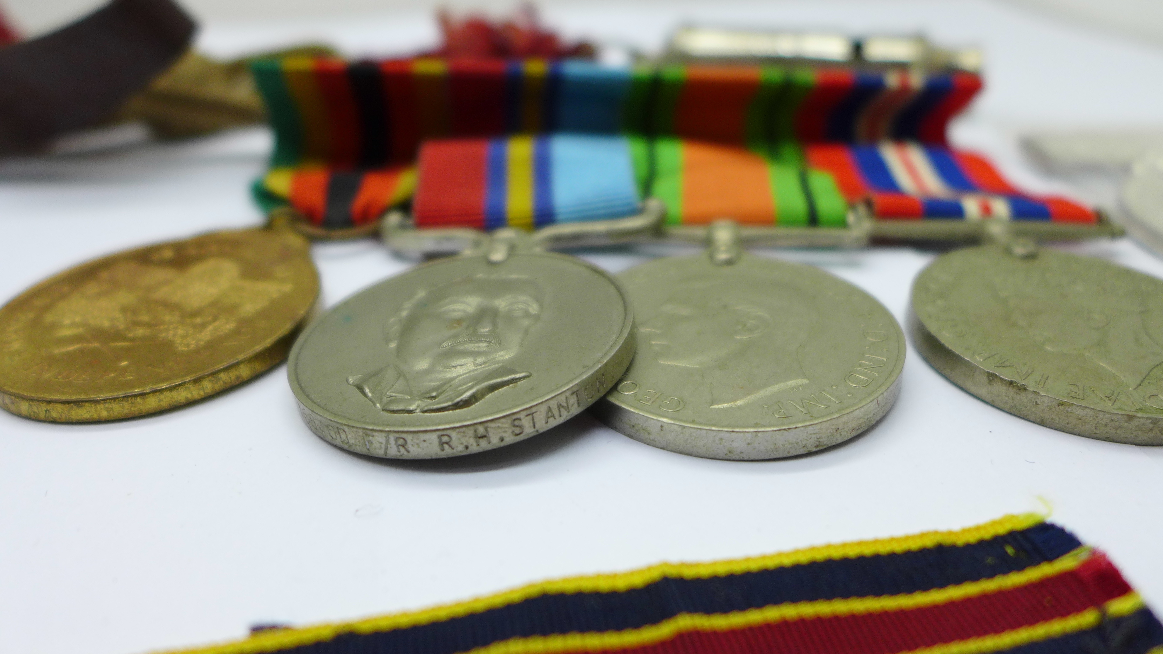 Zimbabwe Independence and WWII medals, a whistle, miniature medals, bars, etc., to 16840D F/R R.H. - Image 8 of 10