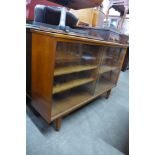 A teak bookcase