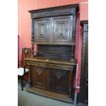 A 19th Century French Henri II style carved oak buffet