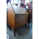 A teak bureau