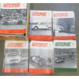 Autosport and Motorsport magazines, late 1950's to early 1960's