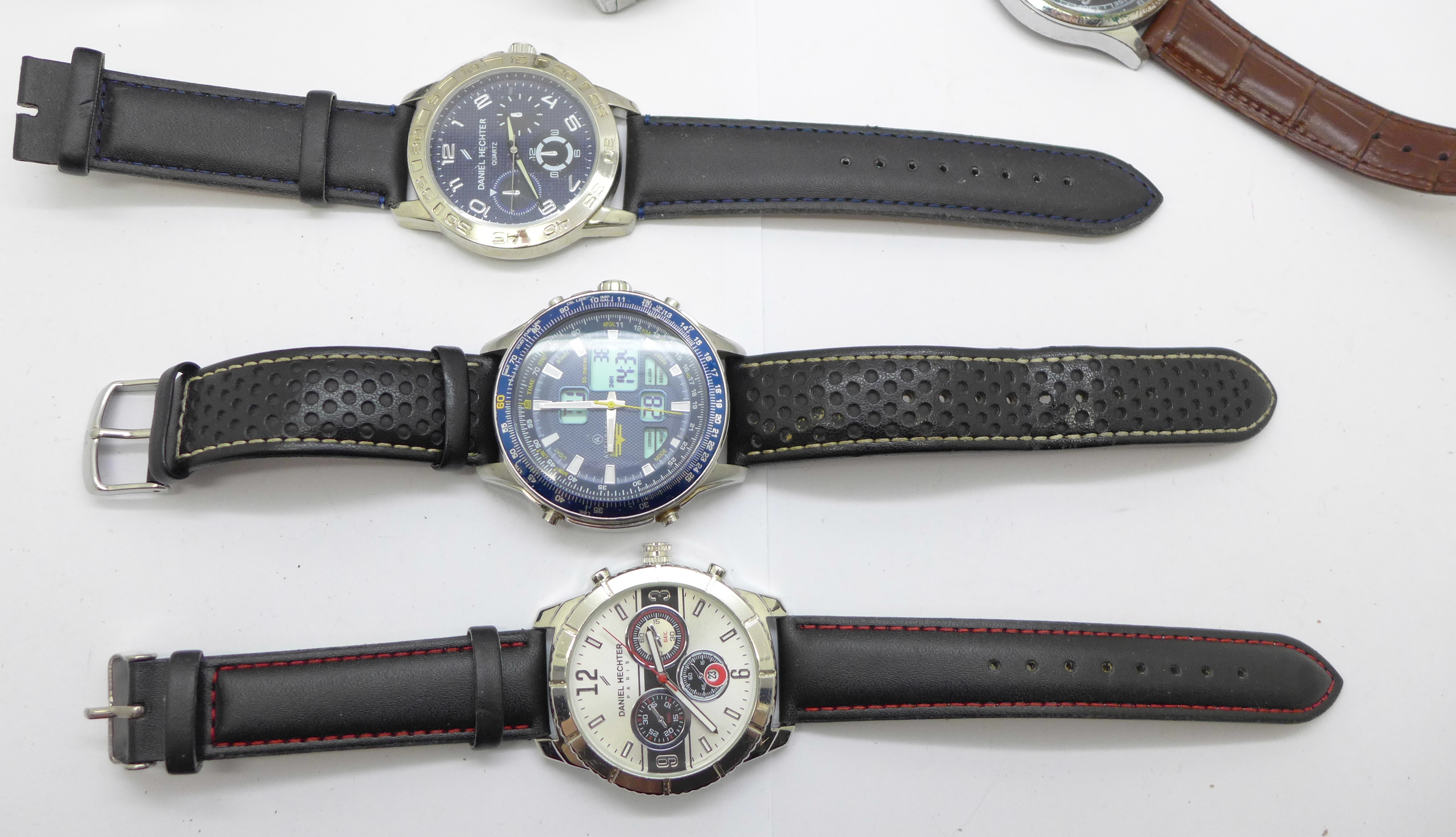 Six chronograph wristwatches, including two Sekonda - Image 2 of 5