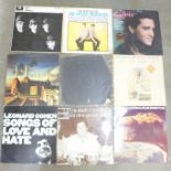 1960's/1970's LP records, The Who, David Bowie, The Beatles, Jethro Tull, Leonard Cohen, etc.