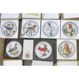 Seven Goebel wildlife collectors plates, boxed