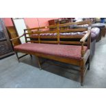 A George III elm settle