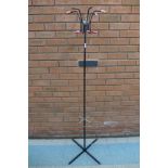 A metal atomic coat stand, a/f