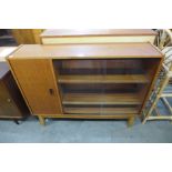 A teak bookcase