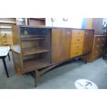 A William Lawrence maple and tola wood sideboard