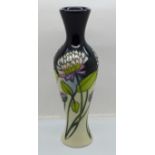 A Moorcroft vase designed by Emma Bossons, 2015, 21cm