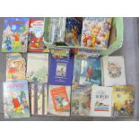 A collection of Rupert Bear annuals, a Ladybird book, Rupert and the Frog Song, by Paul McCartney