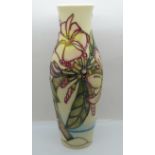 A Moorcroft vase designed by Emma Bossons, 26cm