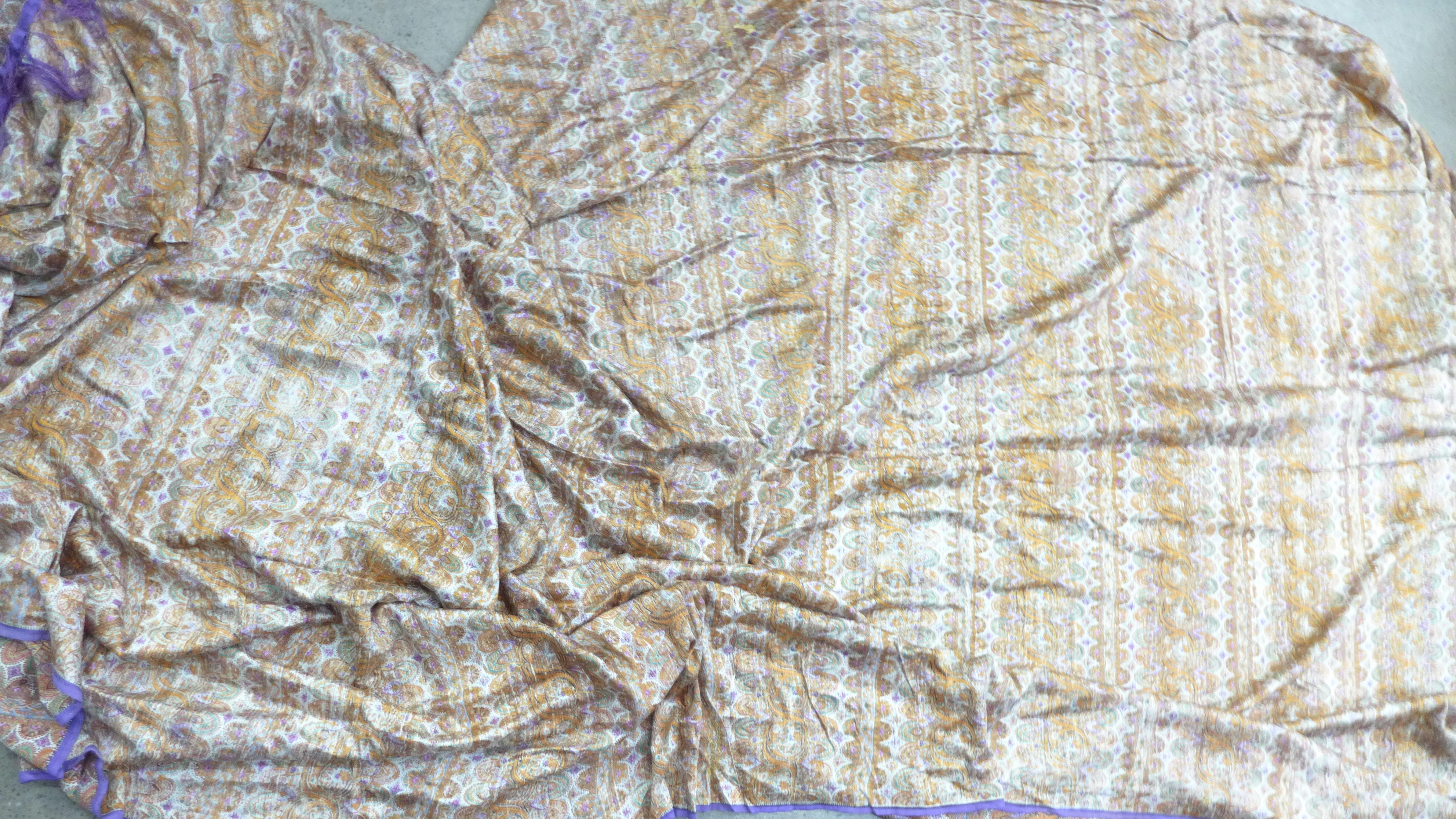 A silk shawl, a/f