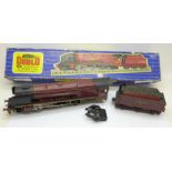 A Hornby Dublo OO gauge model locomotive and tender, 3226 City of Liverpool, boxed
