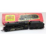 A Hornby Dublo OO gauge model locomotive and tender, 2224, LMR 2-8-0 8F, boxed
