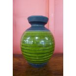 An Irish Kilrush Ceramics pottery vase