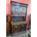 A 19th Century French Henri II style carved oak buffet