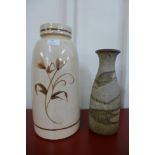 Two West German porcelain vases