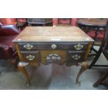 A George II oak lowboy