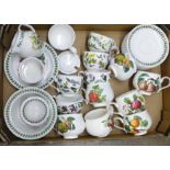 A collection of Portmeirion Botanic garden and Pomona china **PLEASE NOTE THIS LOT IS NOT ELIGIBLE