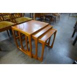 A G-Plan Quadrille teak nest of tables