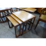 A G-Plan Quadrille teak nest of tables