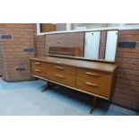 An Austin Suite teak dressing table