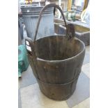 A 19th Century coopered bucket