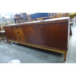 A Danish teak sideboard