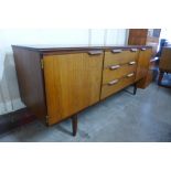 A teak sideboard