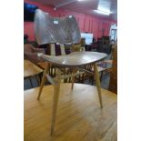 An Ercol elm and beech 401 model Butterfly chair