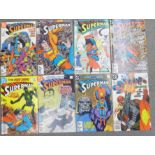 Eight DC Superman 1987 comics, issue 1 to 8