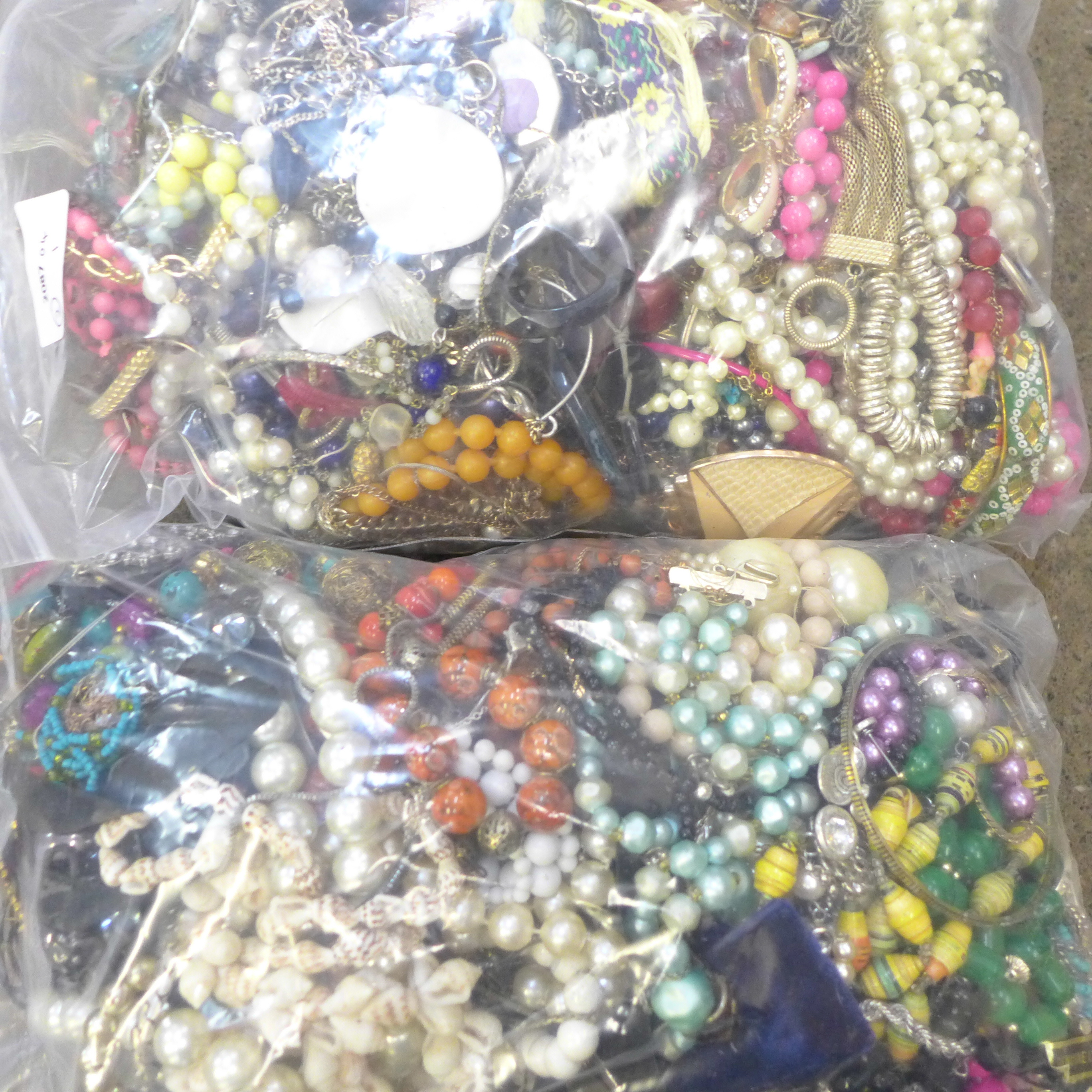 Two bags of fashion jewellery - Image 2 of 2