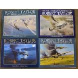 Robert Taylor - aviation artist; Air Combat Paintings, volume 1, 2, 3 & 4