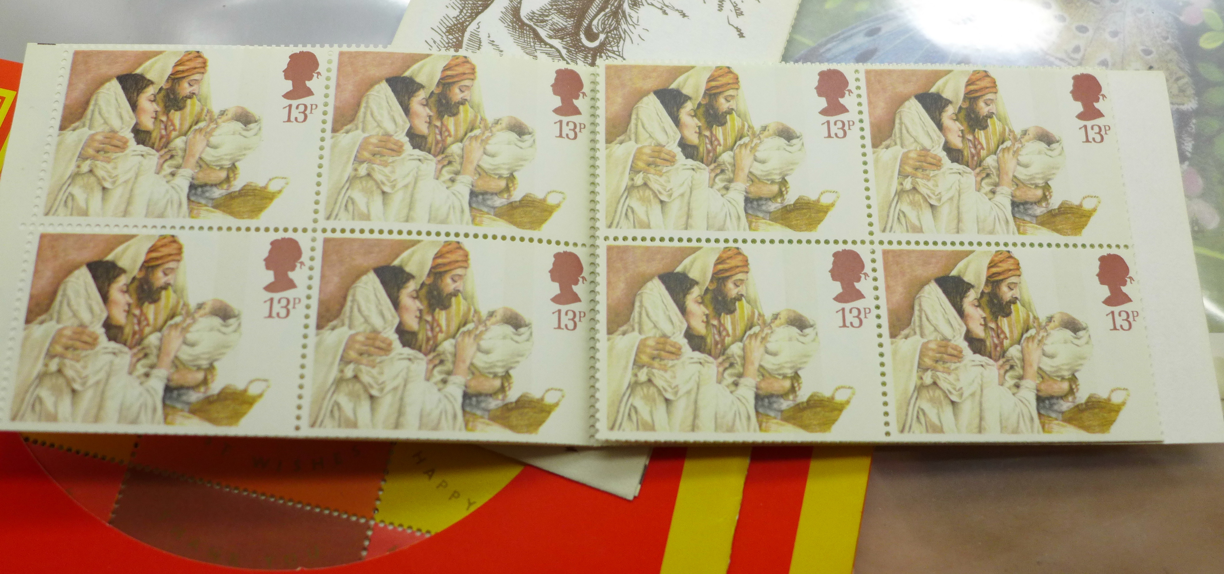A folder of stamps and stamp booklets - Image 5 of 12