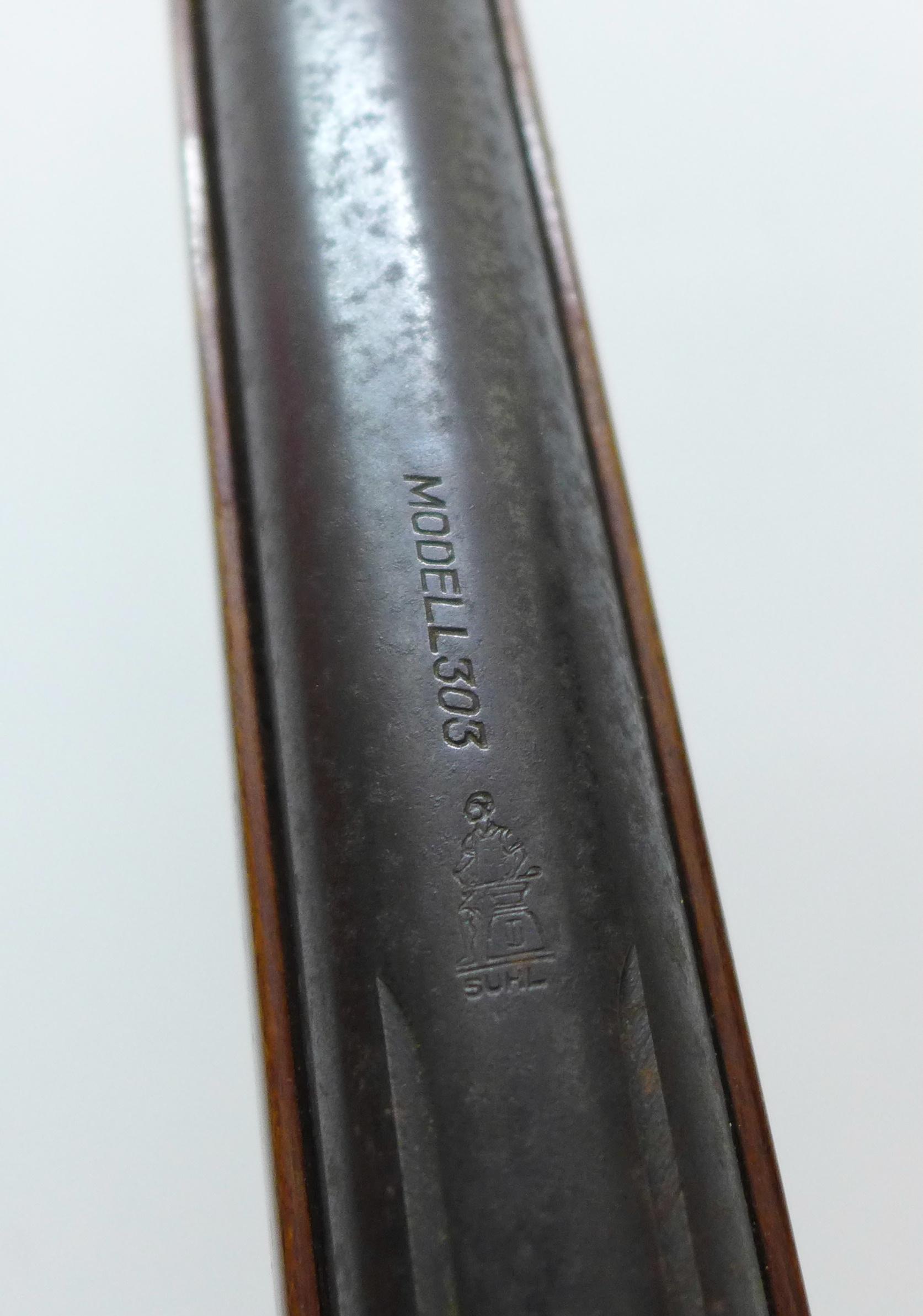 A Haenel East German air rifle, model no. 303, a/f - Image 5 of 5