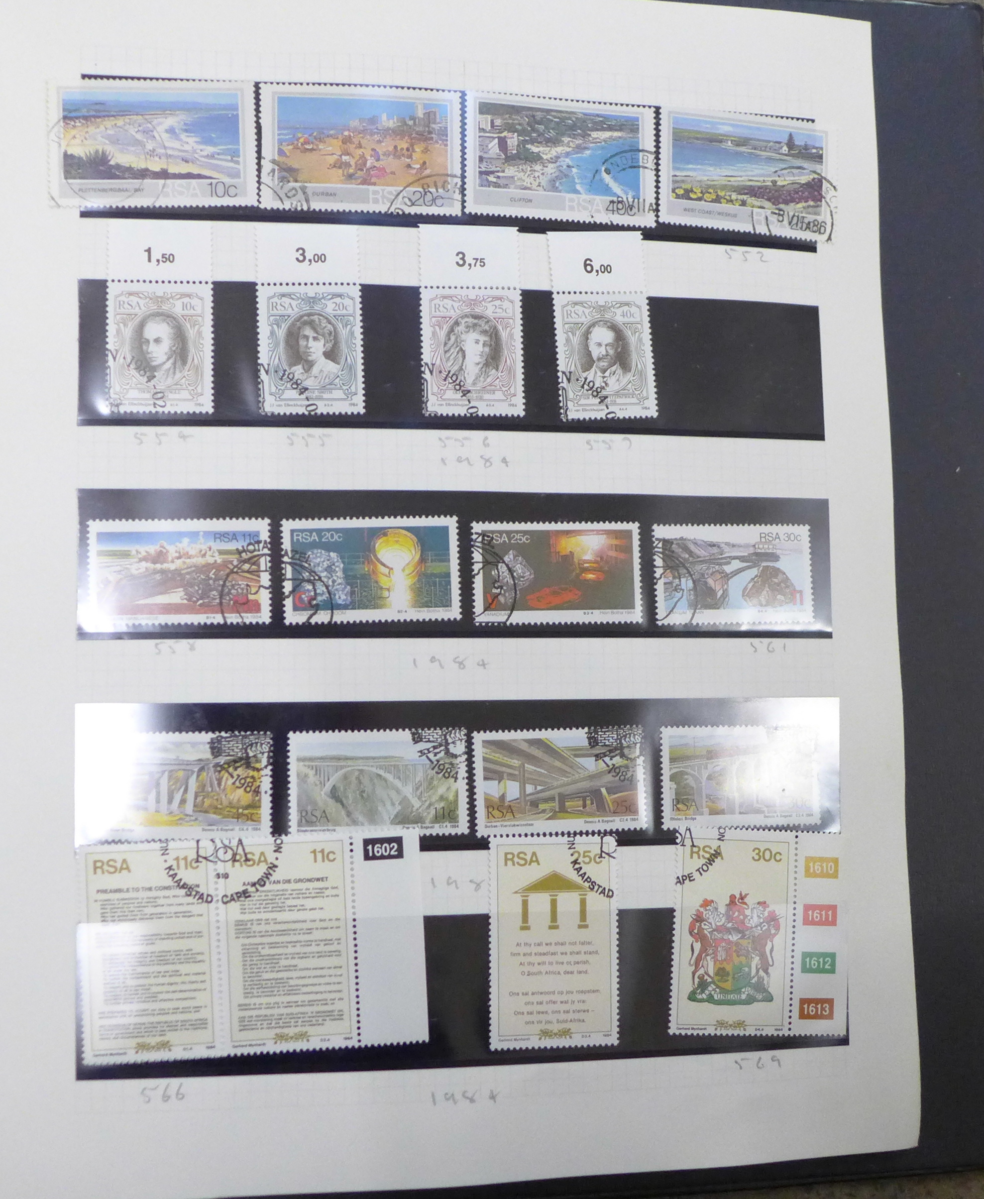 Stamps; a box of single country collections in albums and on sheets - Image 4 of 11