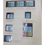 Stamps; specialist unmounted mint GB Machin collection in album, noted ½p side band, face value