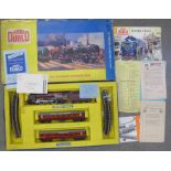 A Hornby Dublo train set, The Caledonian Passenger Train, 2 rail set 2022, boxed