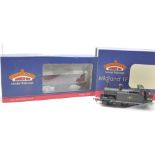 Bachmann Branch-Line model railway, Midland Class 1F 41708, BR black later crest and a horse box,