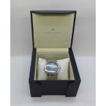 A Maurice Lacroix automatic wristwatch, with date, boxed