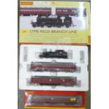 A Hornby R3398 Lyme Regis Branch Line, BR (Early) Adams Radial, Limited Edition of 1000, and a