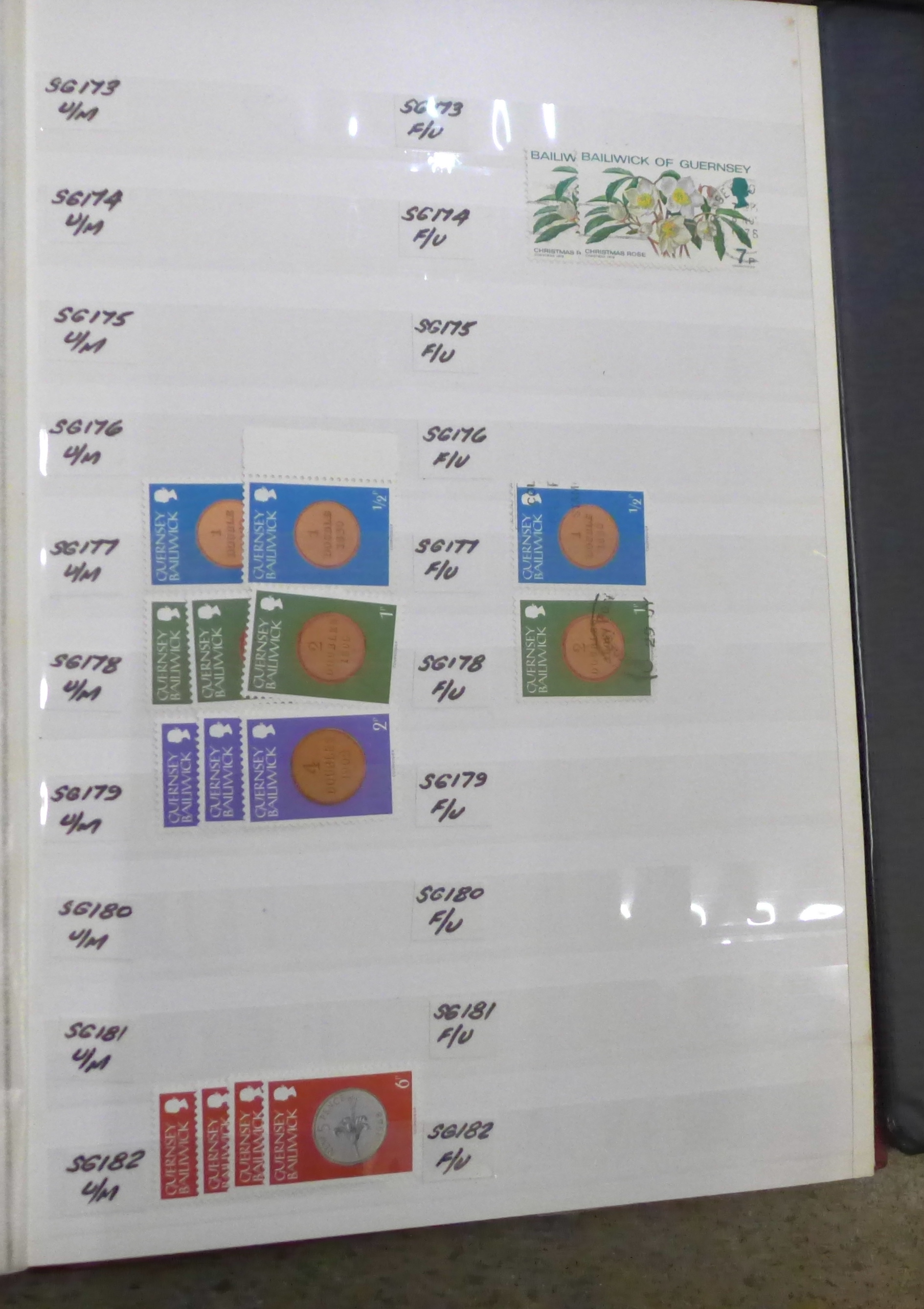 Stamps; a box of single country collections in albums and on sheets - Image 3 of 11