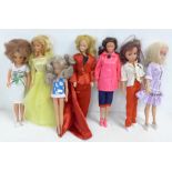 A Daisy Doll by Mary Quant, Fleur, two Sindy and three Barbies (7 dolls)