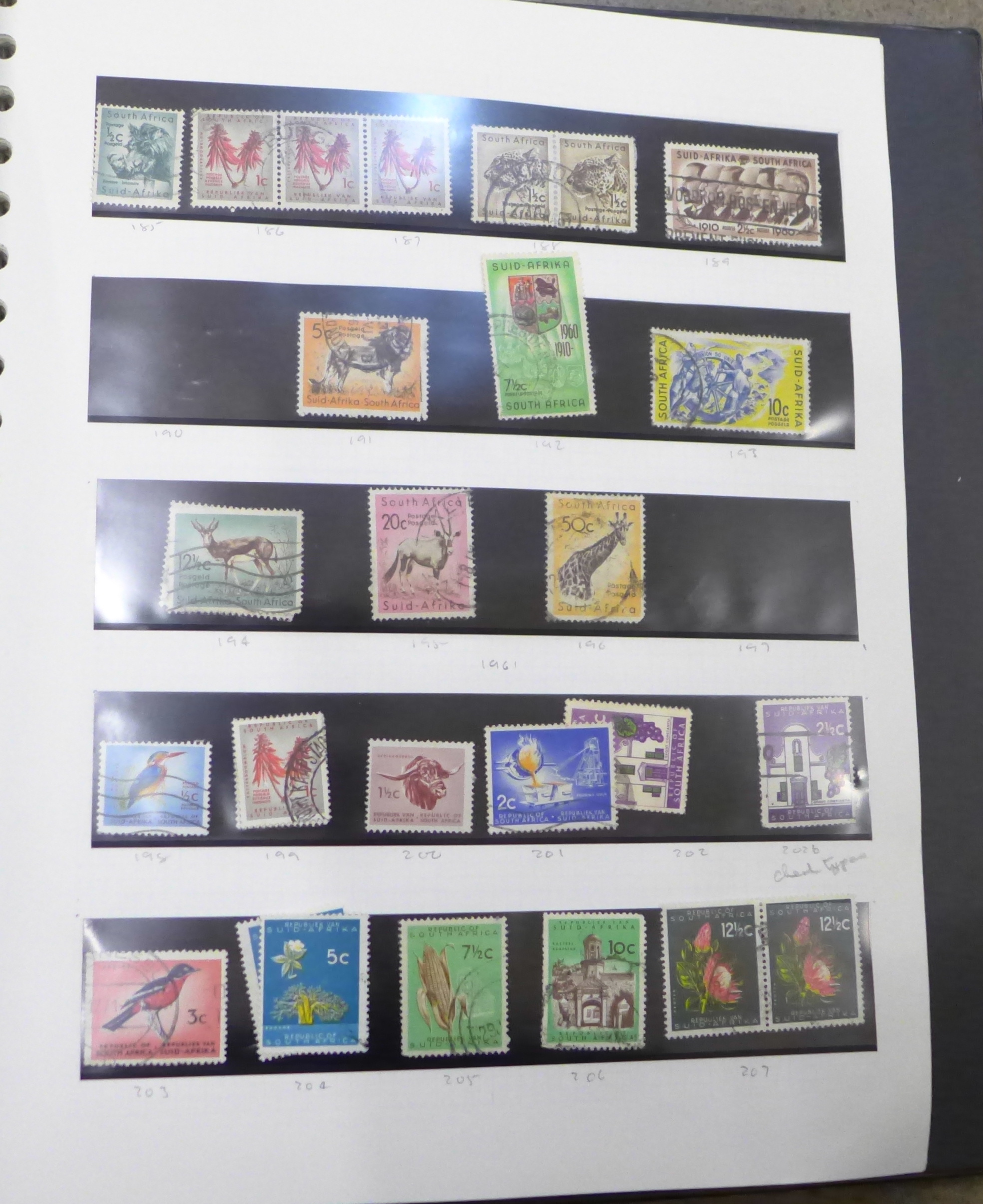 Stamps; a box of single country collections in albums and on sheets - Image 6 of 11