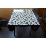 An Arvin Furniture Formica Beatles print kitchen table