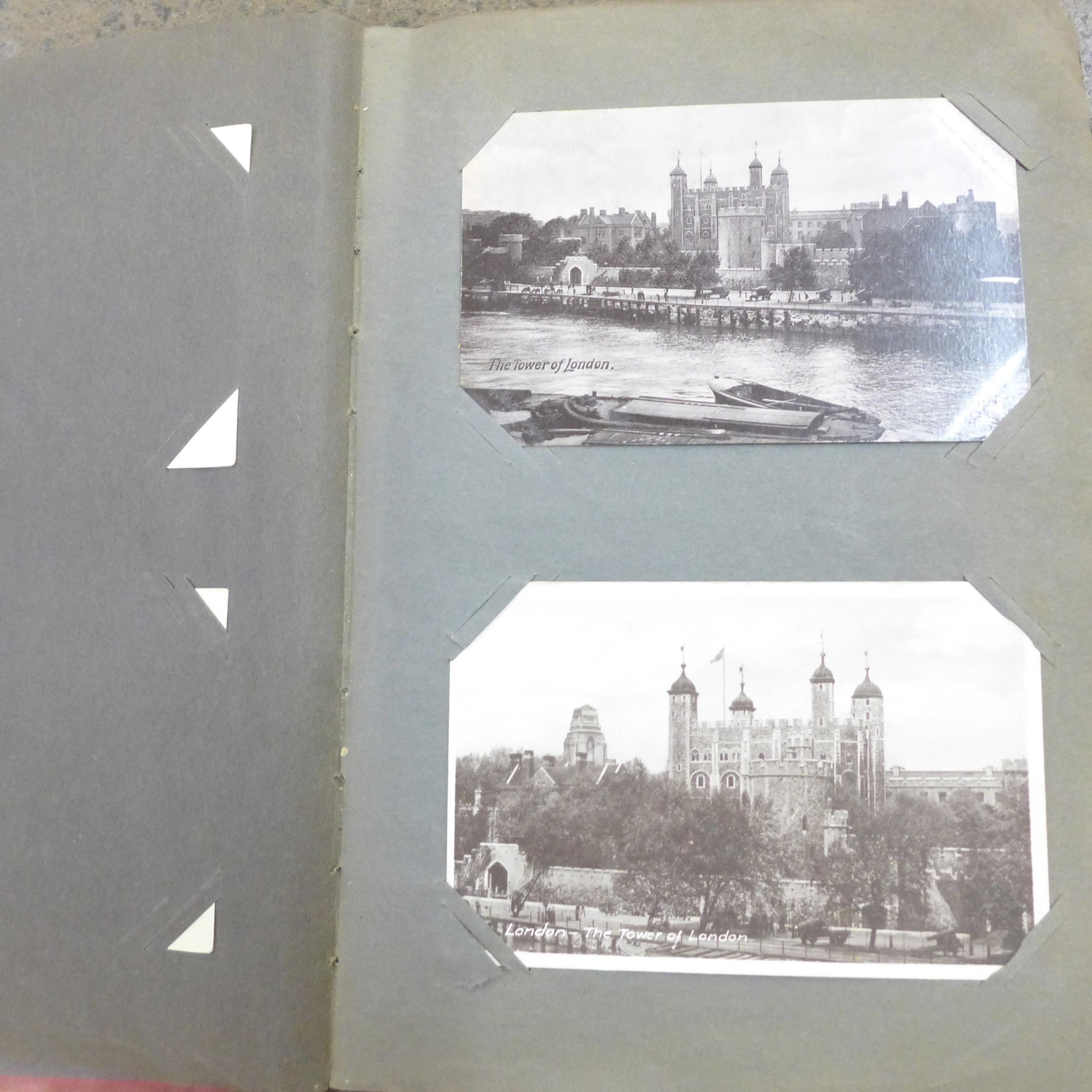 Postcards; vintage postcard album and collection (59) - Bild 3 aus 6
