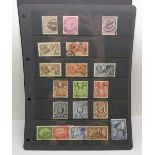 Stamps;-GB high denomination Victoria to George VI