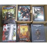 A collection of Warhammer 40,000 rules/instruction books **PLEASE NOTE THIS LOT IS NOT ELIGIBLE